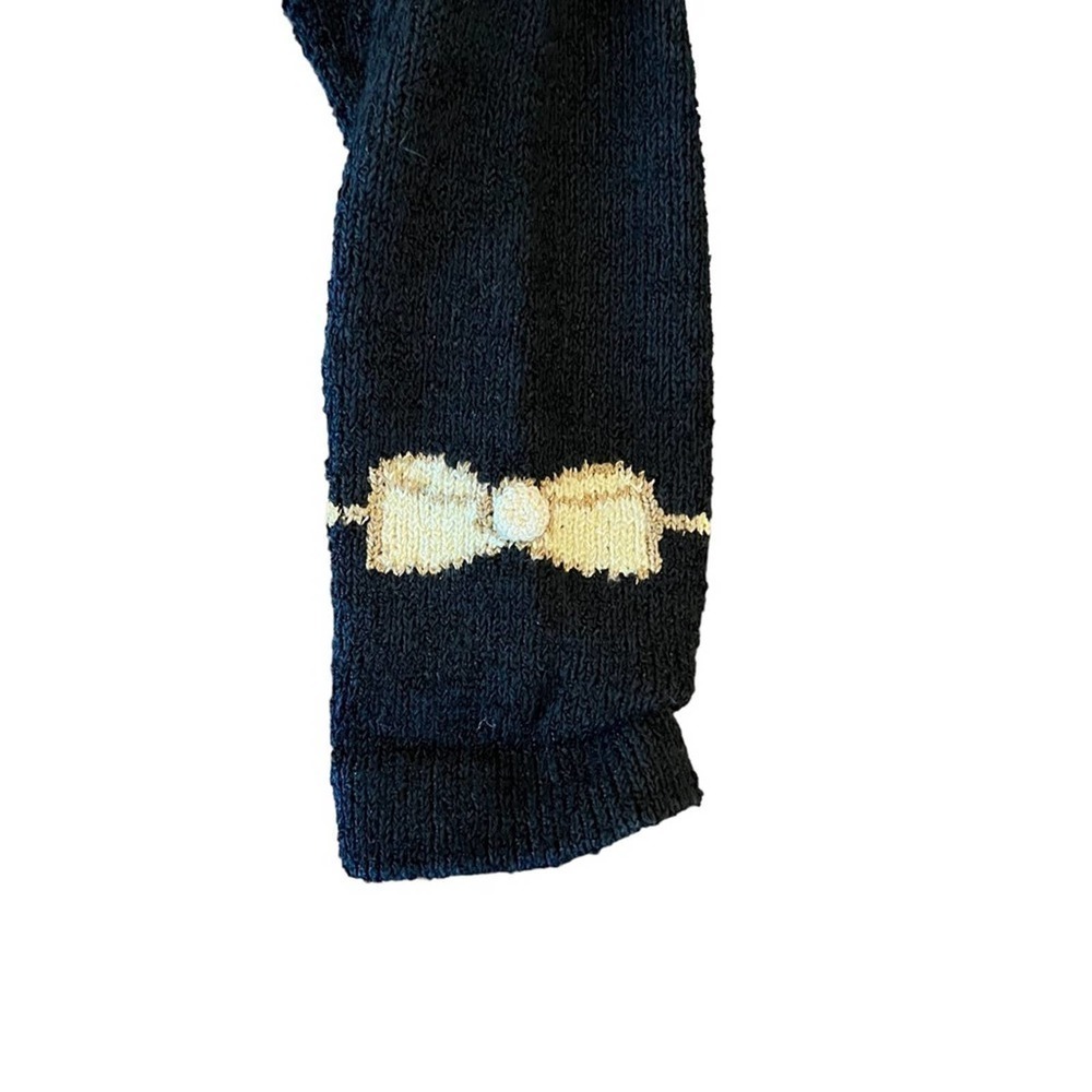 South Cotton Light, Black Knit Sweater - Picture 4 of 12